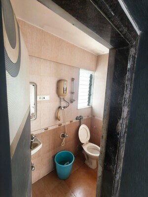 Bathroom in 2 BHK Apartment at Mayuresh Srishti, Bhandup West – for Rent