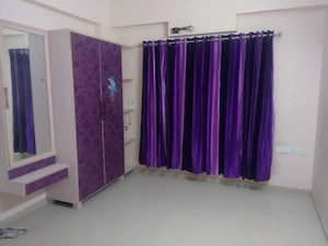 Bedroom in 3 BHK Apartment at Aaradhya, Thaltej – for Rent