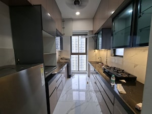 Kitchen in 2 BHK Apartment at Raymond Ten X Vibes, J K Gram – for Rent