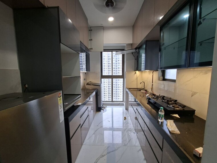 Kitchen, raymond-ten-x-vibes 2 Bedroom 630 Sq.Ft. Apartment In J K Gram Thane 10671707