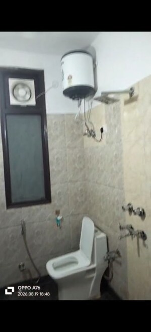 Bathroom in 2 BHK Builder Floor at Kalkaji – for Rent