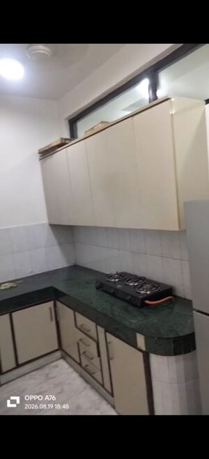 Kitchen in 2 BHK Builder Floor at Kalkaji – for Rent