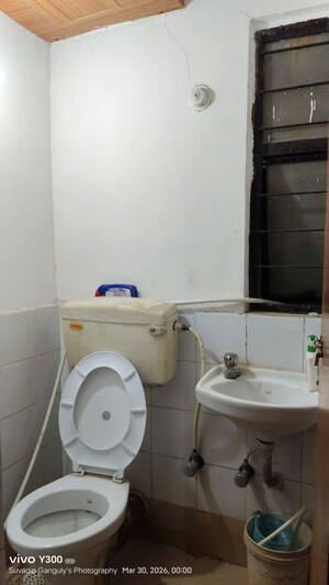 Bathroom in 1 BHK Apartment at Ambuja Neotia Bengal Ambuja Upohar, Garia – for Rent