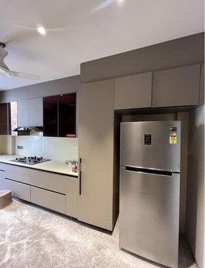 Kitchen in 4 BHK Builder Floor at Rajouri Garden – for Rent