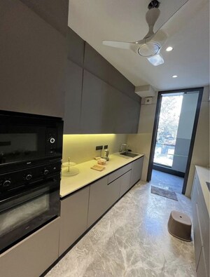 Kitchen in 4 BHK Builder Floor at Rajouri Garden – for Rent