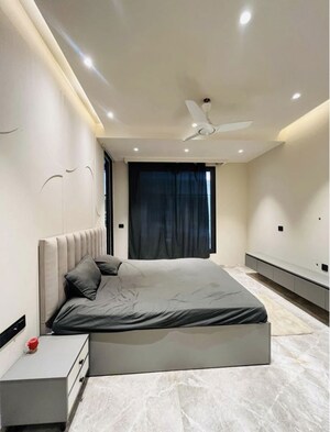 Bedroom in 4 BHK Builder Floor at Rajouri Garden – for Rent