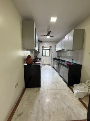 Kitchen in 5 BHK Apartment at Flower Valley Complex, Khopat – for Rent