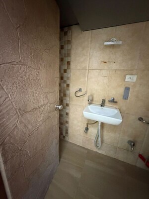 Bathroom in 5 BHK Apartment at Flower Valley Complex, Khopat – for Rent