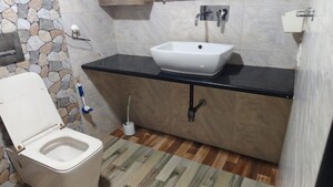 Bathroom in 3 BHK Apartment at Paradise Sai Mannat, Kharghar – for Rent