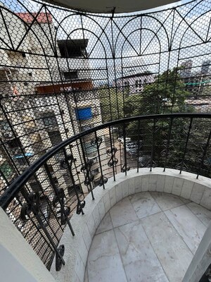 Balcony in 5 BHK Apartment at Flower Valley Complex, Khopat – for Rent