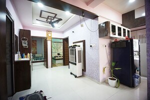 Living Room in 3 BHK Apartment at Vastral – for Sale