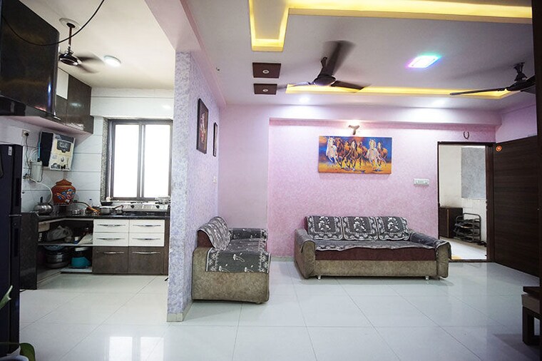 Living Room, vastral 3 Bedroom 1503 Sq.Ft. Apartment In Vastral Ahmedabad 10671798