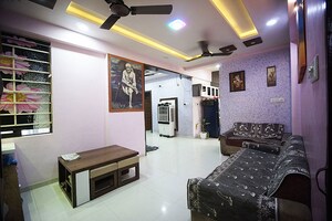 Living Room in 3 BHK Apartment at Vastral – for Sale