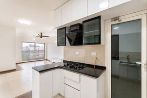Kitchen in 4 BHK Apartment at Sobha Windsor, Whitefield – for Rent