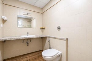 Bathroom in 4 BHK Apartment at Sobha Windsor, Whitefield – for Rent