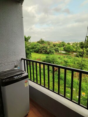 Balcony in 1 RK Apartment at Megapolis Sparklet, Hinjewadi – for Rent