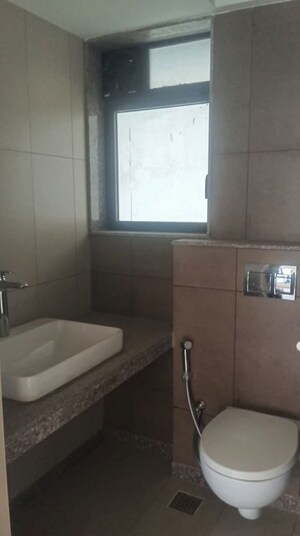 Bathroom in 2 BHK Apartment at Shapoorji Pallonji Vicinia, Powai – for Rent