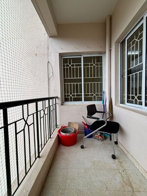 Balcony in 3 BHK Apartment at Prestige Monte Carlo, Yelahanka – for Rent
