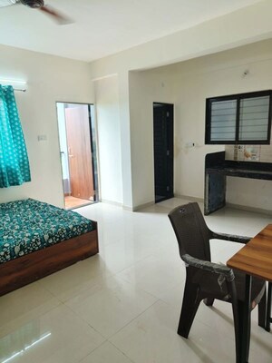 Bedroom in 1 BHK Apartment at Megapolis Township, Hinjewadi – for Rent