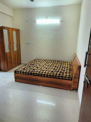 Bedroom in 1 BHK Apartment at Megapolis Township, Hinjewadi – for Rent