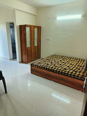 Bedroom in 1 BHK Apartment at Megapolis Township, Hinjewadi – for Rent