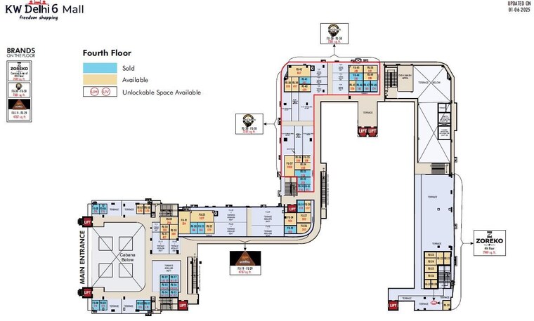 Floor Plan, raj nagar extension Commercial Shop 100 Sq.Ft. In Raj Nagar Extension Ghaziabad 10671812