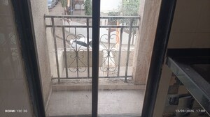 Balcony in 1 BHK Apartment at Dh2 CHS, Ulwe Sector 16 – for Rent