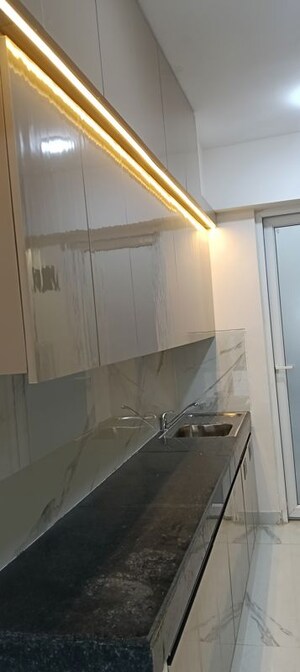 Kitchen in 3.5 BHK Builder Floor at Smart World Gems, Sector 89 – for Rent
