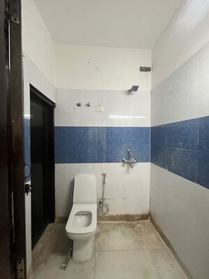 Bathroom in 1 BHK Builder Floor at Sushant Lok I – for Rent