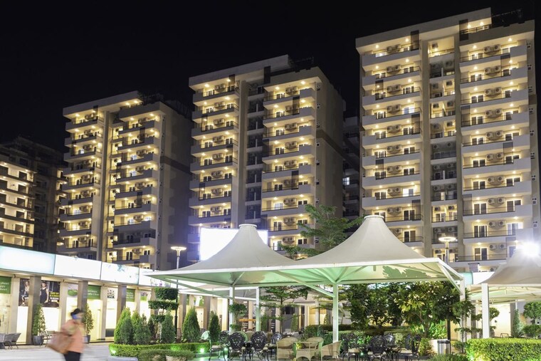 Exterior View, maya-green-lotus-utsav  2100 Sq.Ft. Apartment In International Airport Road Zirakpur 10671897