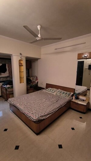 Bedroom in 3 BHK Apartment at Ashoka Apartments Colaba, Colaba – for Rent