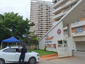 2 BHK Apartment – Exterior View View at Mantri Lithos, Thanisandra - for Rent
