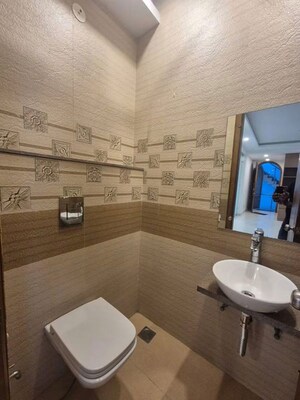 Bathroom in 3 BHK Apartment at Conscient Habitat 102, Sector 102 – for Rent