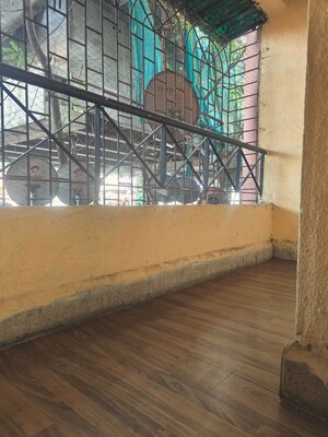 Balcony in 1 BHK Apartment at Hill Crest Manpada, Manpada – for Rent