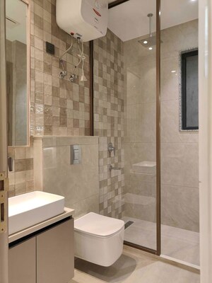 Bathroom in 3 BHK Builder Floor at Sector 23 – for Rent
