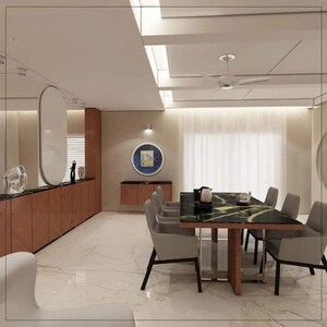 Team Area in 3 BHK Apartment at Sheth Auris Serenity Tower 3, Malad West – for Sale