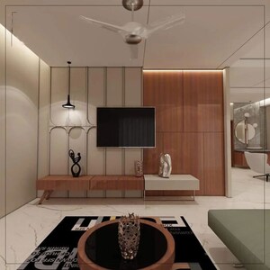 Kitchen in 3 BHK Apartment at Sheth Auris Serenity Tower 3, Malad West – for Sale