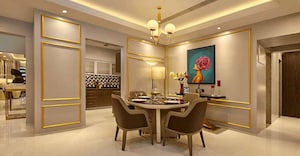 Living Room in 3 BHK Apartment at Kalyani Nagar – for Sale
