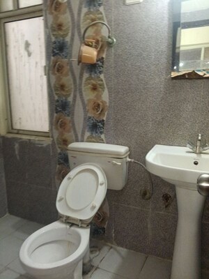 Bathroom in 2 BHK Apartment at Galaxy North Avenue, Gaur City 1 – for Rent