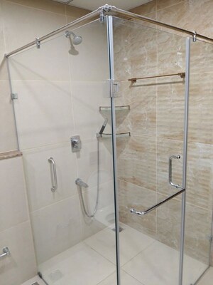 Bathroom in 3 BHK Apartment at Century Ethos, Hebbal – for Rent