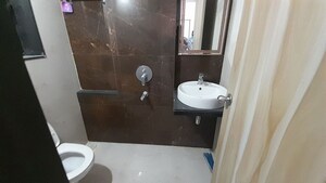 Bathroom in 1 BHK Apartment at MICL Aaradhya Highpark, Mira Road – for Rent