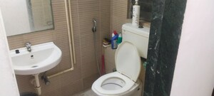 Bathroom in 2 BHK Apartment at DB Realty Orchid Ozone, Ketkipada – for Rent