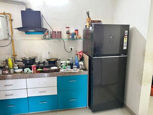 Kitchen in 3 BHK Apartment at The Meadows, Near Vaishno Devi Circle On Sg Highway – for Rent