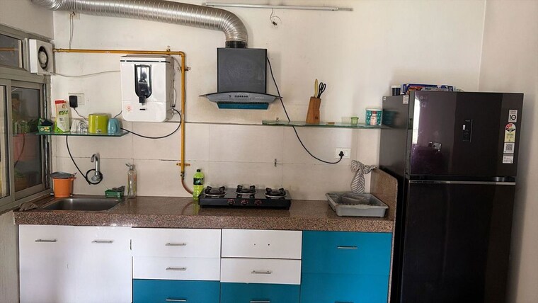 Kitchen, the-meadows 3 Bedroom 1815 Sq.Ft. Apartment In Near Vaishno Devi Circle On Sg Highway Ahmedabad 10672000