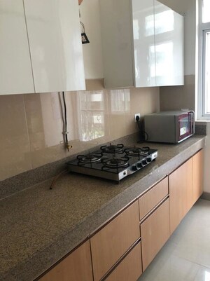 Kitchen in 3 BHK Apartment at Emaar Emerald Estate, Sector 65 – for Rent