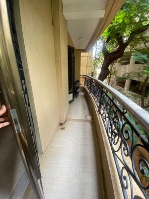 Balcony in 3 BHK Apartment at Khar West – for Rent