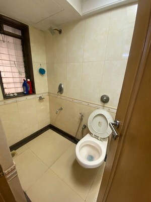 Bathroom in 3 BHK Apartment at Khar West – for Rent