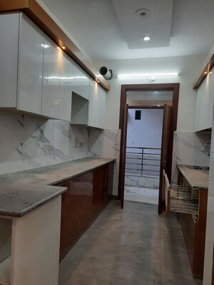Kitchen in 3 BHK Builder Floor at Dwarka – for Sale