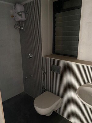 Bathroom in 1 BHK Apartment at Lodha Downtown, Dombivli East – for Rent
