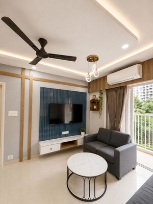 Living Room in  Pg at Godrej Hillside, Mahalunge – for Rent
